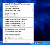 Stardust Screen Saver Control 2003 screenshot